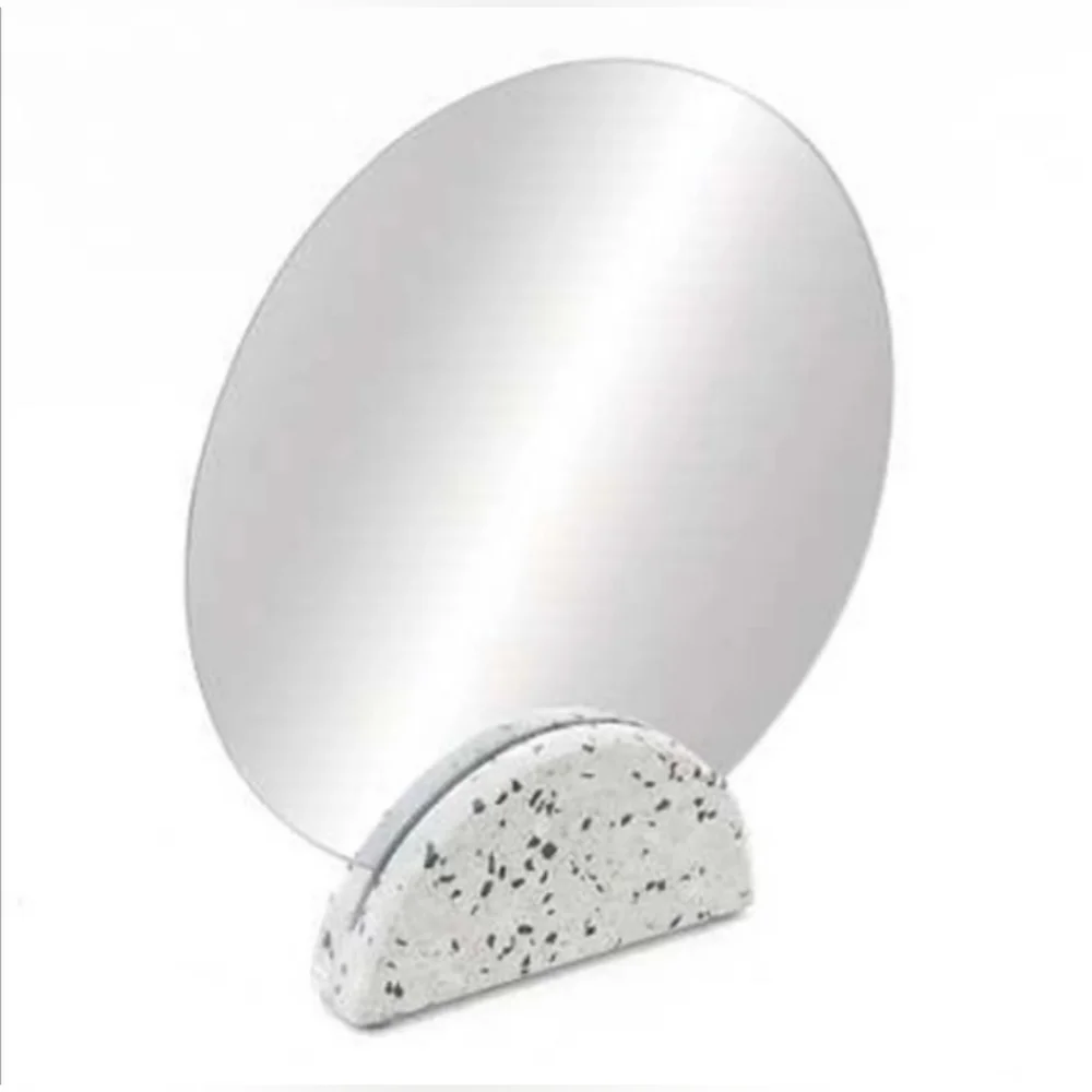 CONCEPTS IN TIME Terrazzo Moonbase Mirror Tabletop, BNIB